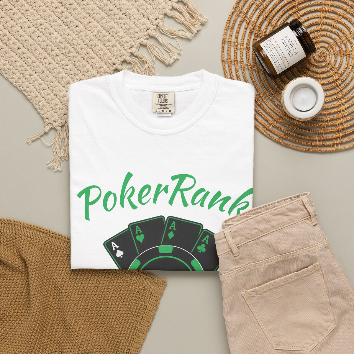 PokerRank Chips and Aces