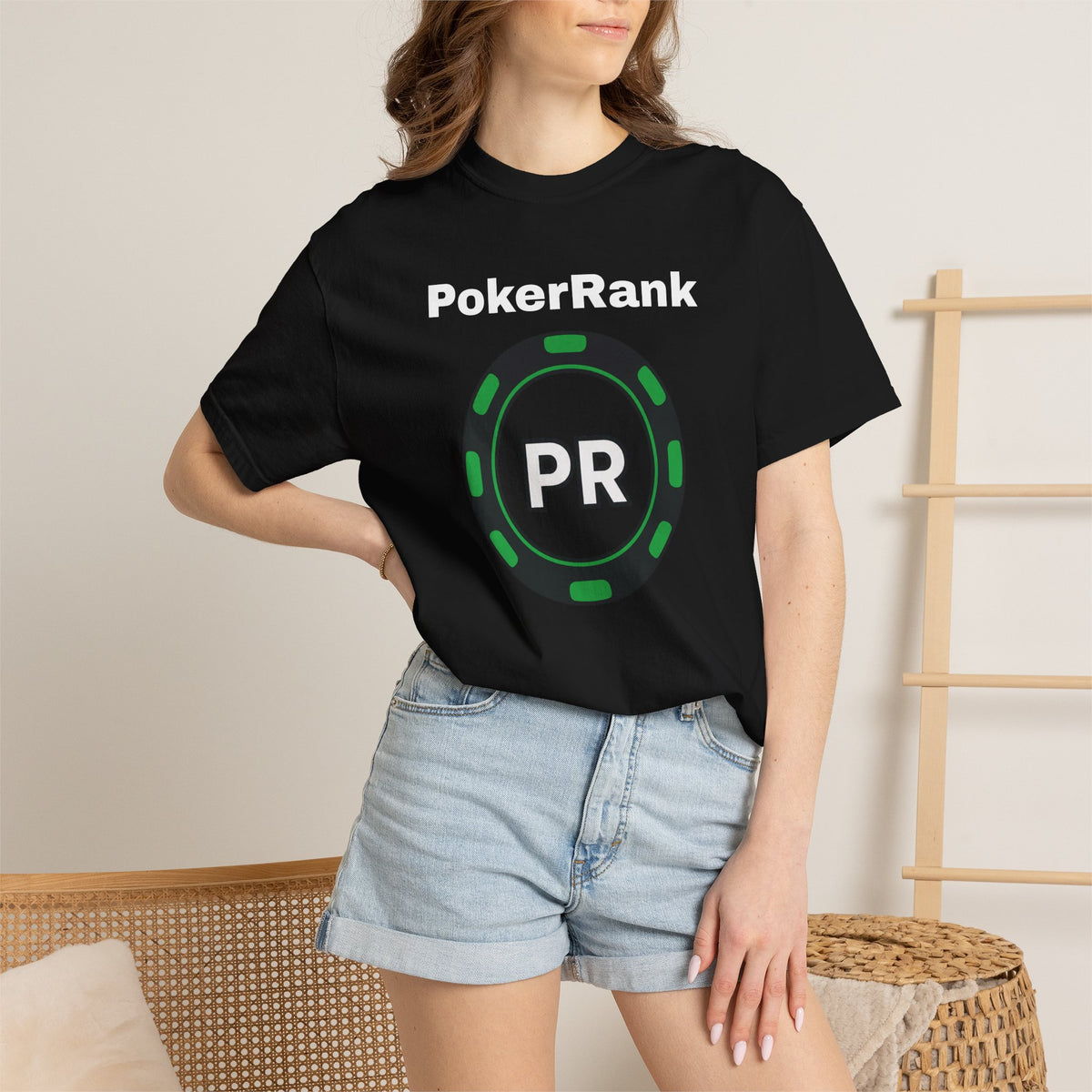 Dark PokerRank Simple Tee
