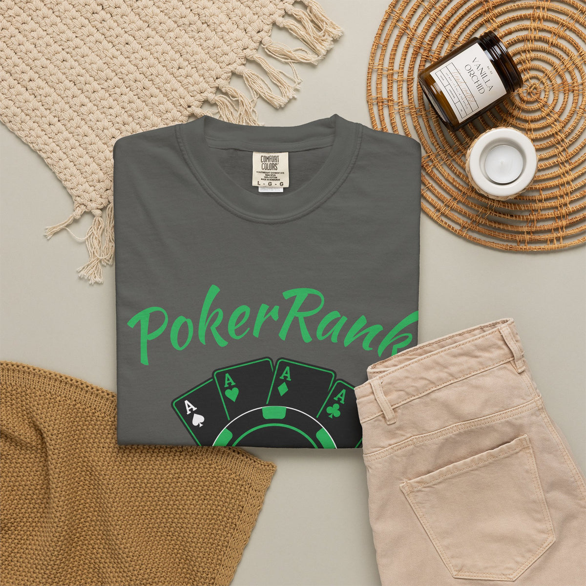 PokerRank Chips and Aces