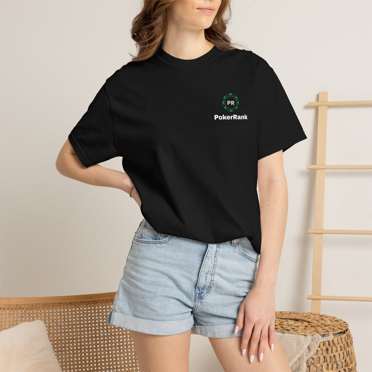 Dark PokerRank Stylish Tee